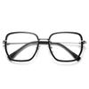 New Color-changing High-end Female Face Without Makeup, Small Round Face, Ultra-light Myopia Glasses 9326