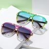 Mens Womens Double Beam Sunglasses UV Protection Luxury Fashion Sports Eyewear Outdoor Sun Glasses Trendy