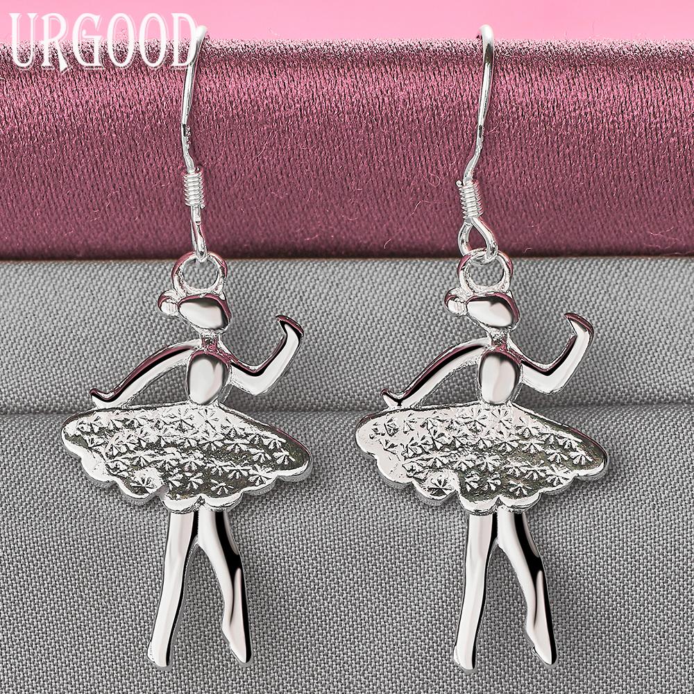 925 Sterling Silver Cute Earrings Wedding Jewelry
