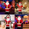 2,4 m inflable de Navidad Papá Noel iluminado soldado inflable Cascanueces patio jardín decoración navideña 2,4 m 8 pies