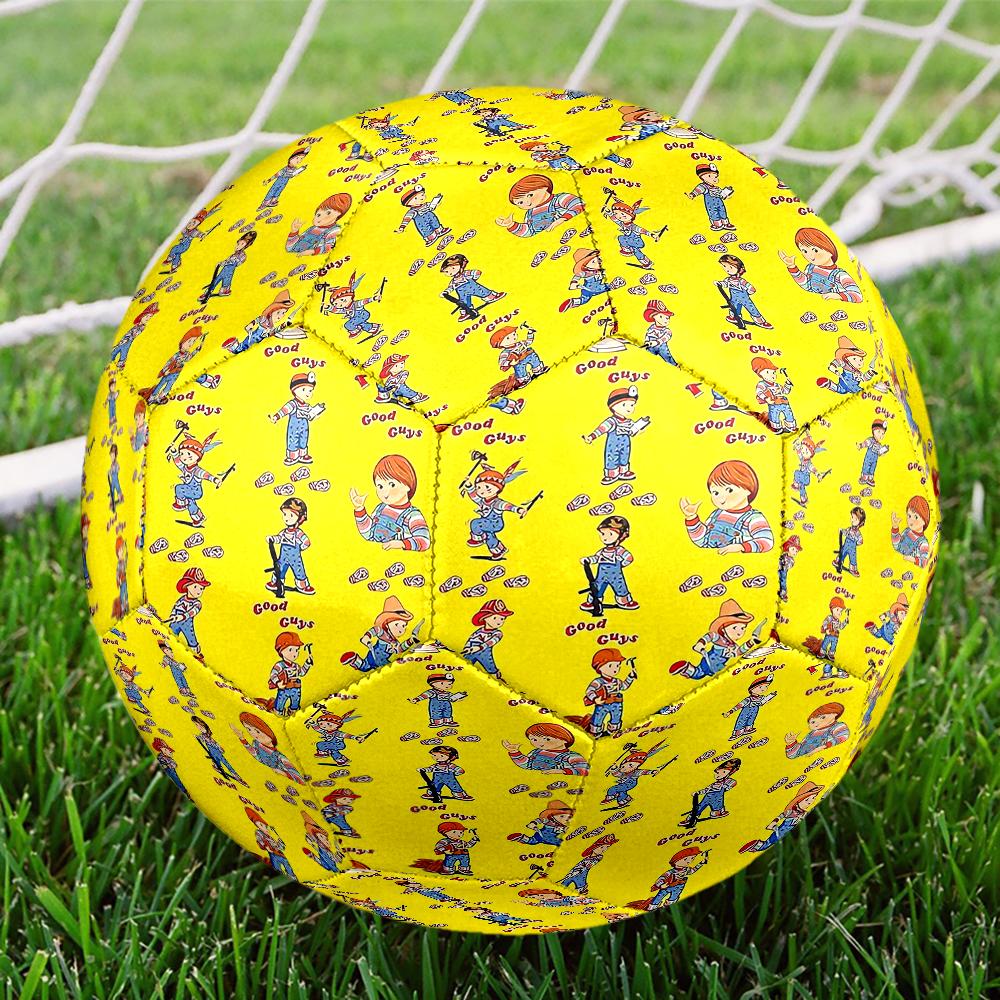 Chucky Theme Size 5 Soccer Ball, Suitable for Both Indoor and Outdoor Matches, a Gift Suitable for Everyone.