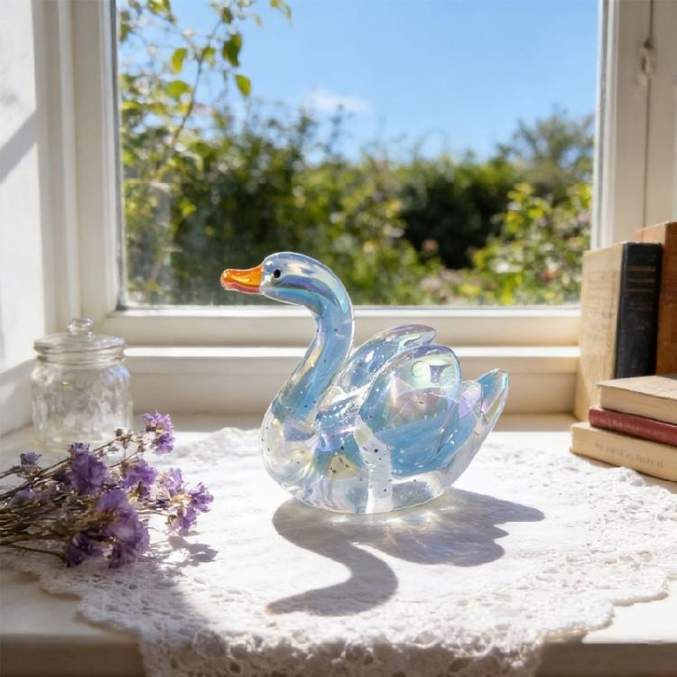 Ochette Piccole Mini Figure in Resina per Decorazioni Giardino delle Fate, Accessori Miniatura per Case delle Bambole, Ornamento per Artigianato