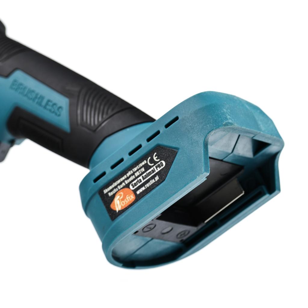 Rosfix Akumulatorowa Piła Tarczowa Bark Beetle BB21V – Bezprzewodowa Mobilność | 2 Akumulatory 4Ah | Silnik Bezszczotkowy