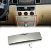 Silver Front Center Console Storage Box Panel Cover For Toyota Corolla 2003-2008