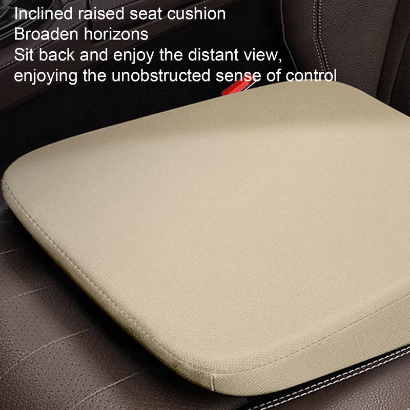 Wedge Seat Cushion 6/8CM Ergonomic Heightening Sloping Seat Booster Cushion Improve Driving Vision For Car Office Seat