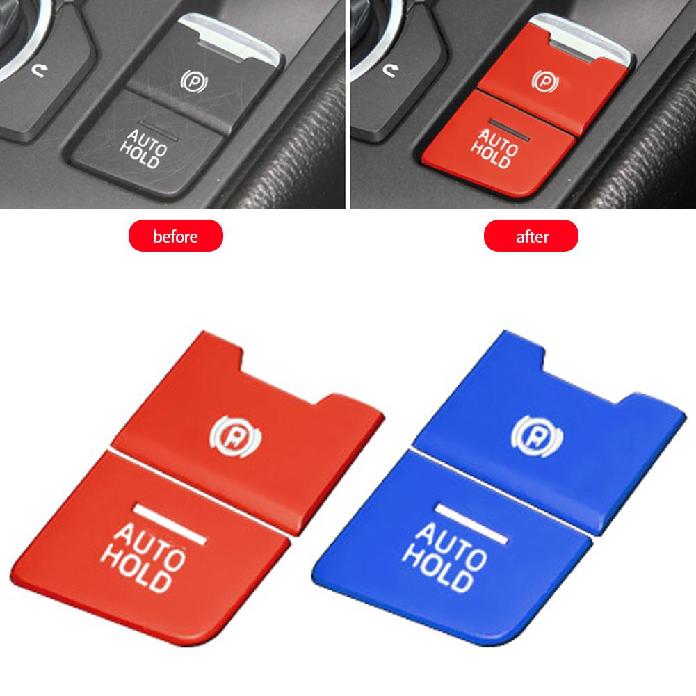 2Pcs/7Pcs Aluminum Electronic Parking Brake Automatic Parking Button Cover For ATENZA CX-5 CX-4 CX-8 Right Hand Drive Mode