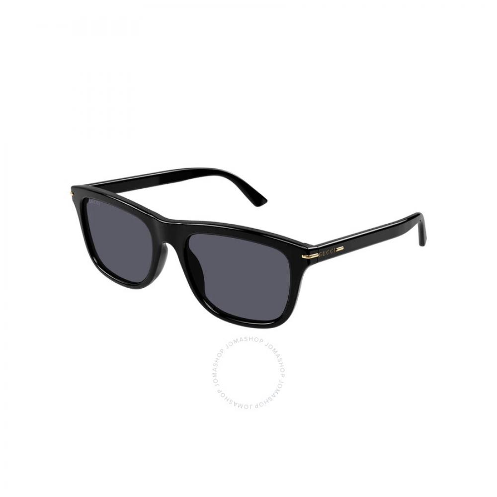 

Gucci Grey Rectangular Men s Sunglasses GG1444S 001 55