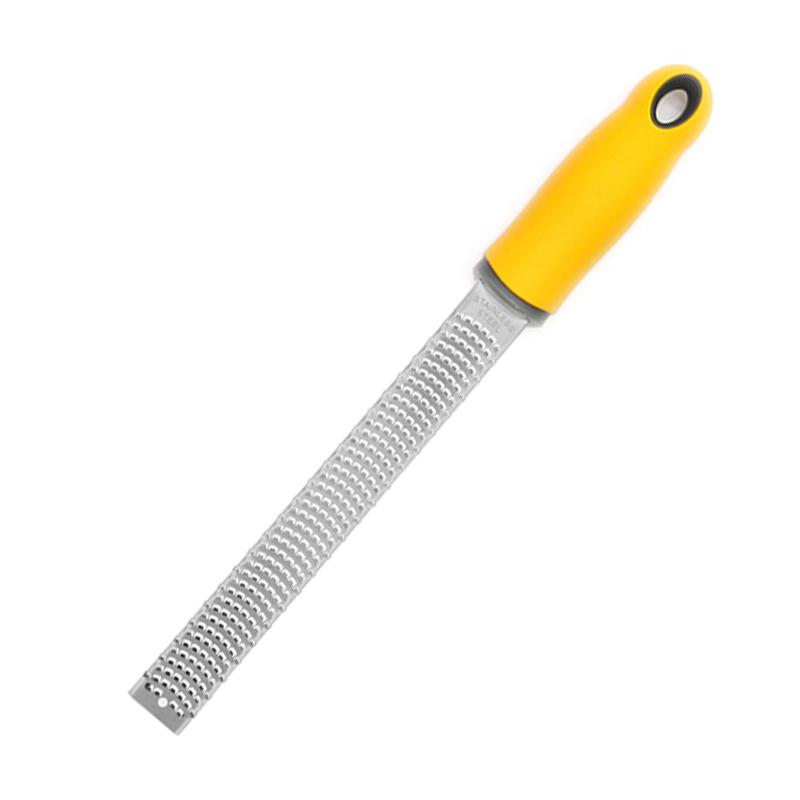 Stainless Steel Lemon Zester Grater with Non-Slip Grip Handle Citrus Zester and Cheese Grater, Cheese for Parmesan, Citrus, Ging