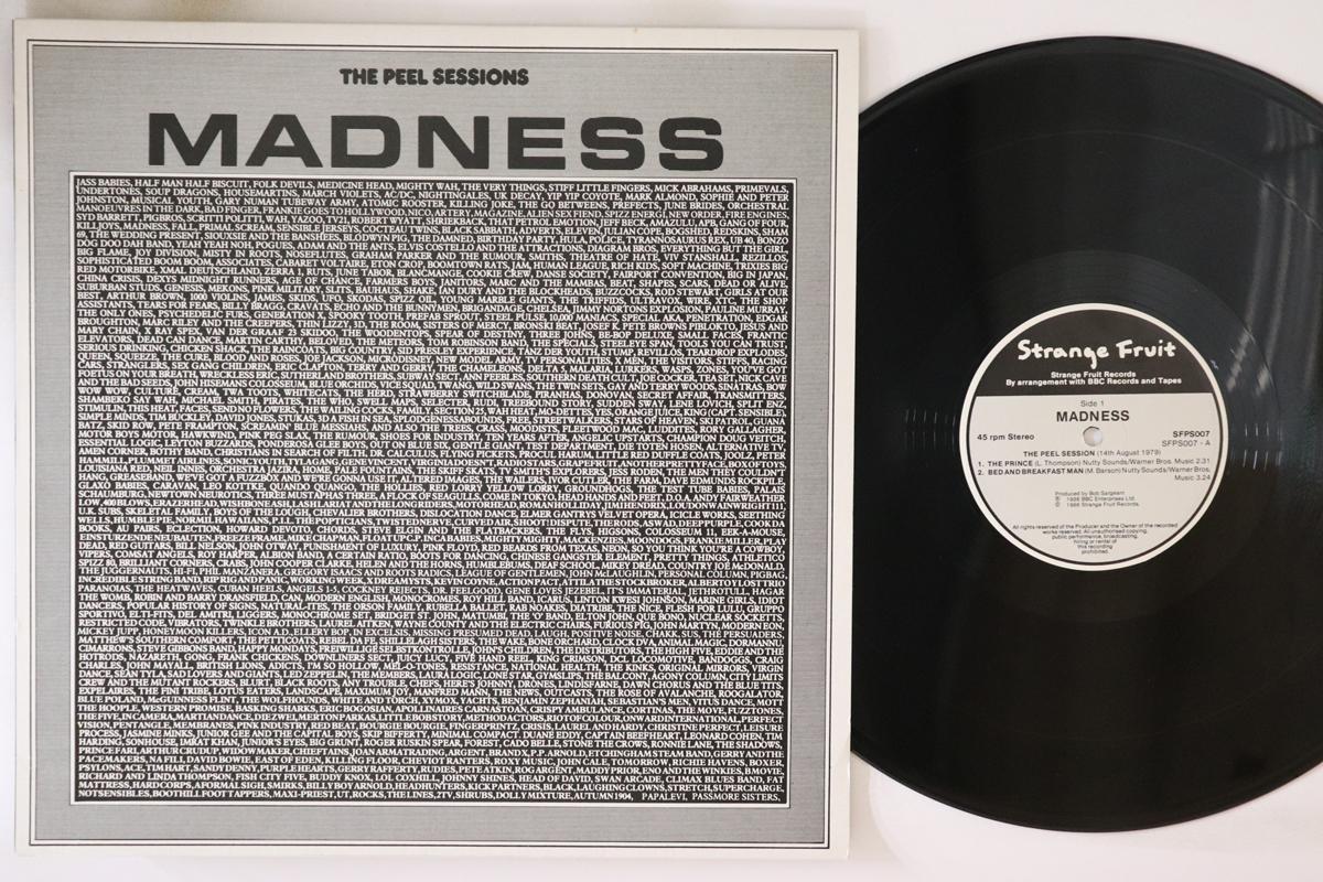 

12inch Record MADNESS Peel Sessions SFPS007 STRANGE FRUIT 1986 UK Rock Used