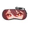 Hu Tao Game Glasses Case Men Women Student Box Childe Genshin Impact Anime Glasses Protector Vintage Sunglasses Box