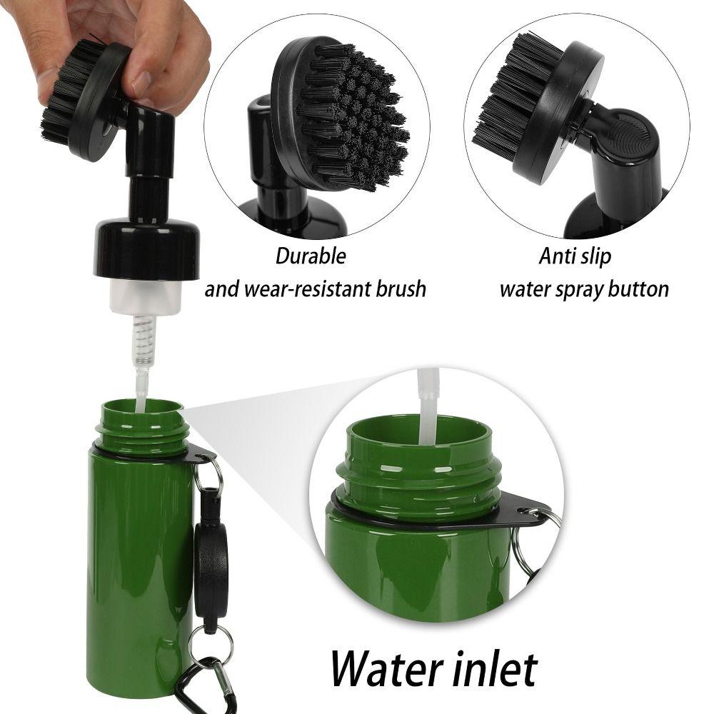 Nozzle Design Golf Club Groove Water Brush Leakproof Golf Reservoir Tube  Golf Gift