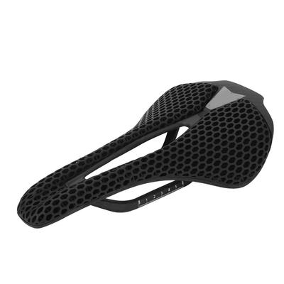 Sella da Bicicletta Vuota Stampata in 3D Leggera in Fibra di Carbonio Traspirante Confortevole Sella da Ciclo per