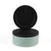 6pcs Silicone Coaster Hotel Supplies Drinking Kitchen Round Heat Insulation Mat Tray Non-slip PVC Soft Rubber Cup Mug Cup Holder Mat