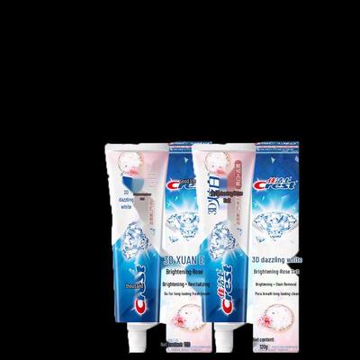 Crest 3D White Aufhellende Zahnpasta mit Rosensalz