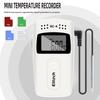 RC-4 Mini Temperature Data Logger USB Datalogger Temperature Data Recorder External Sensor 16000 Point Recorder for Cold Chain