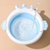 Cute Children's Washbasin and Hangable Wash Basin Suitable For Travel Home Use Baby Cartoon Easy-to-Carry Bath Basin