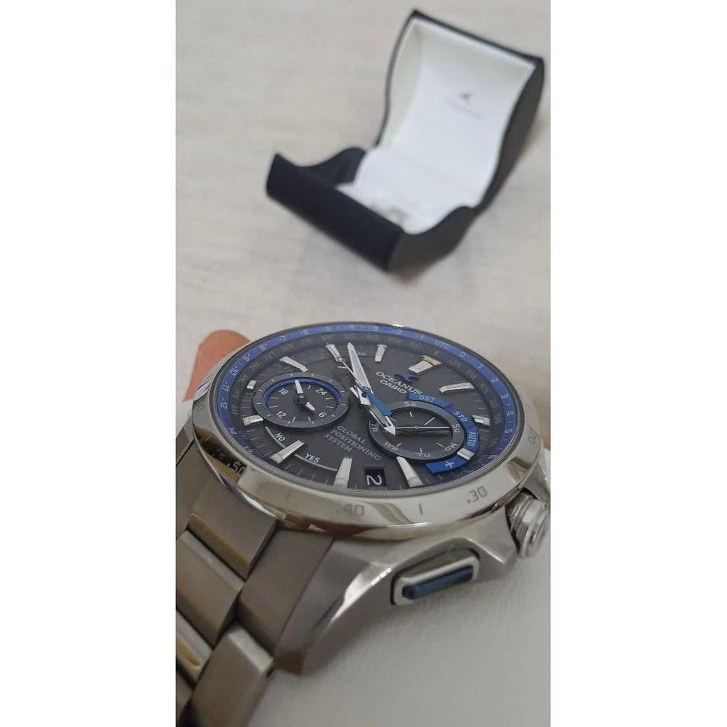 Used Excellent condition CASIO OCEANUS OCW-G1000 GPS Radio-controlled watch