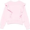 Polo Ralph Lauren Jednobarevné tričko s dlouhým rukávem a kulatým výstřihem Dětské topy Světle růžová 313957719-003