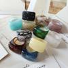 Mode Kreative Harz Acryl Ring Vintage Einfache Geometrische Quadratische Finger Ringe für Frauen Männer Schmuck