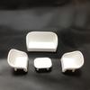 4Pcs Miniature White Wicker Tea Table And Chair Set Doll House Furniture Decor