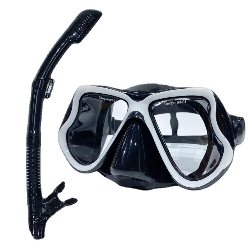 Diving Goggles Set, High-gloss Frame.