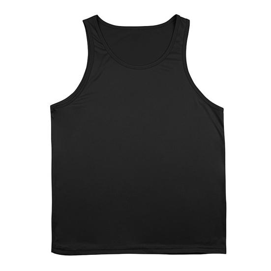 Men Vest Slim Fit Sleeveless Round Neck Summer Camisole Pure Color Racerback Design Summer Sport Vest