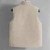Foreign Trade Export Surplus Autumn and Winter Unisex Sleeveless Vest Fashion Stand Collar Sports Casual Fashion Vest Jacket