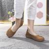 Fashion AIYUQI Women's Flat Shoes 2025 New  Non-slip Genuine Leather Casuals Female Shoes Large Size Retro Loafers For Women