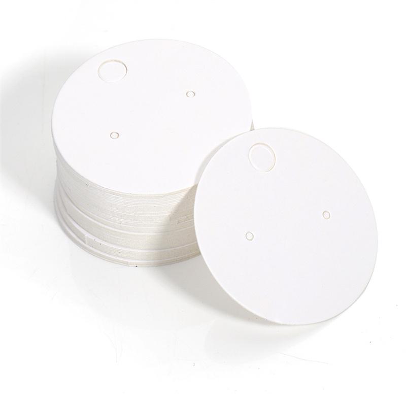 100 Stück grenzüberschreitender 4,5 * 3,2 cm Verpackungskarton DIY Ohrschmuckkarte