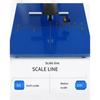 Double Scale Circular Mirror Instrument Circular Hole Cutter Metric Imperial Manual Tool ,Circular Drawing Instrument