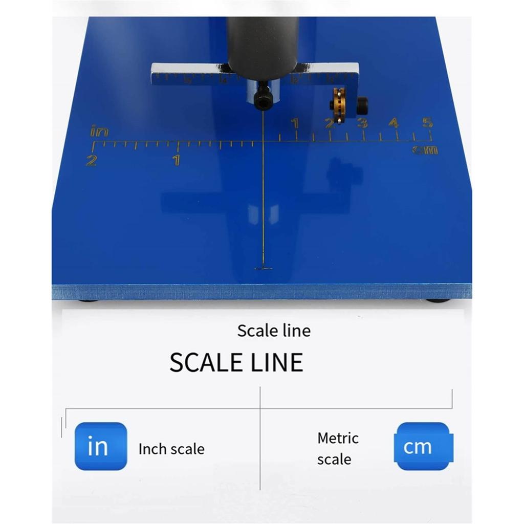 Double Scale Circular Mirror Instrument Circular Hole Cutter Metric Imperial Manual Tool ,Circular Drawing Instrument