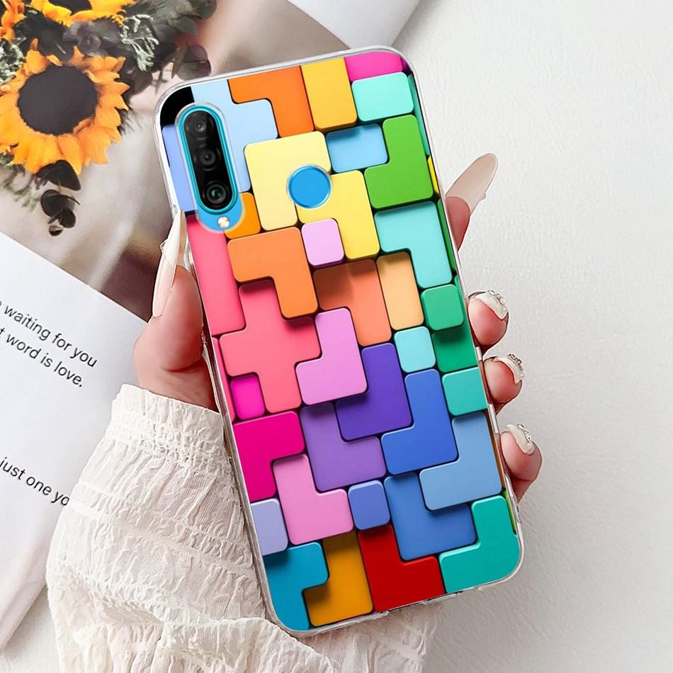 For Huawei P30 Lite P 30 P30 Pro Cool Dragon Tiger Painting Phone Case For Huawei P30 P30Pro P30lite Soft Silicone TPU Cases