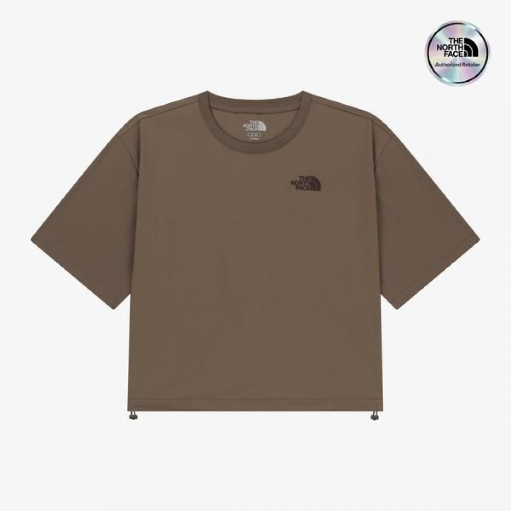 The North Face Women Ice Pulse Tee Cocoa Brown Nt7us32l COCOA BROWN/080