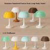 1:12 Dollhouse Miniature Desk Lamp Simulated Pattern Bedroom Lamp  Dollhouse Furniture Decoration