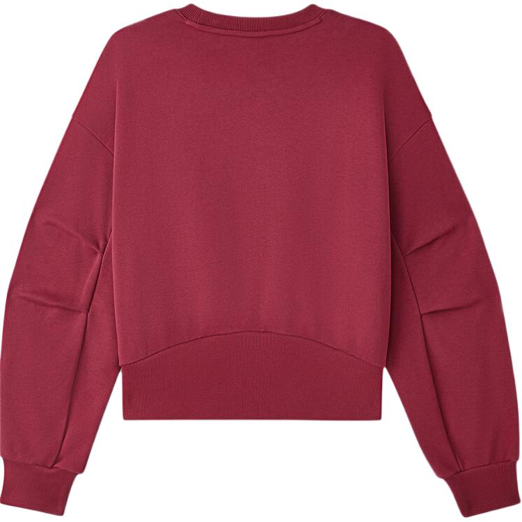 Skechers New Year Collection 26SS CNY Comfortable Soft Skin-Friendly Loose Round Neck Pullover Sweatshirt Women Sweatshirt L126W001-02WW