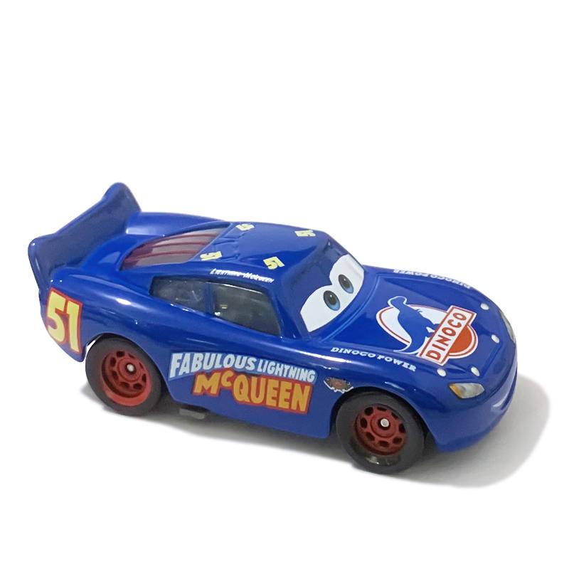 Pixar Auta 3 Bouřlivák Jackson Mickey Blesk McQueen Mack Modelové auto 1:55 Kovová slitina pro tlakové lití Auto Dětské hračky Dárky