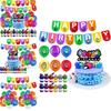 Us Among Game Palloncino Torta Cupcake Topper Striscione Festa di Compleanno Forniture Decorazione