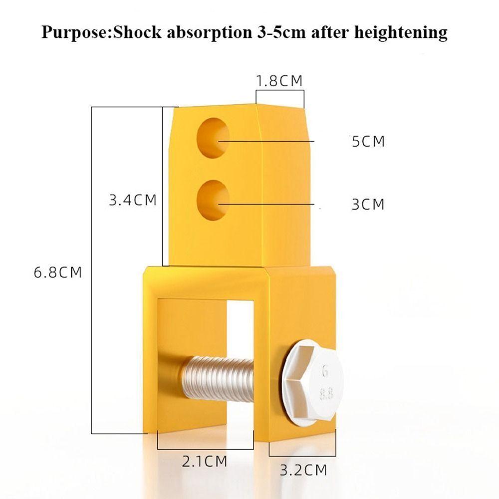 Motorcycle Rear Shock Extender Motorcycle Front Shock Riser With Screw Front Shock Riser Height Extension Absorber Metal