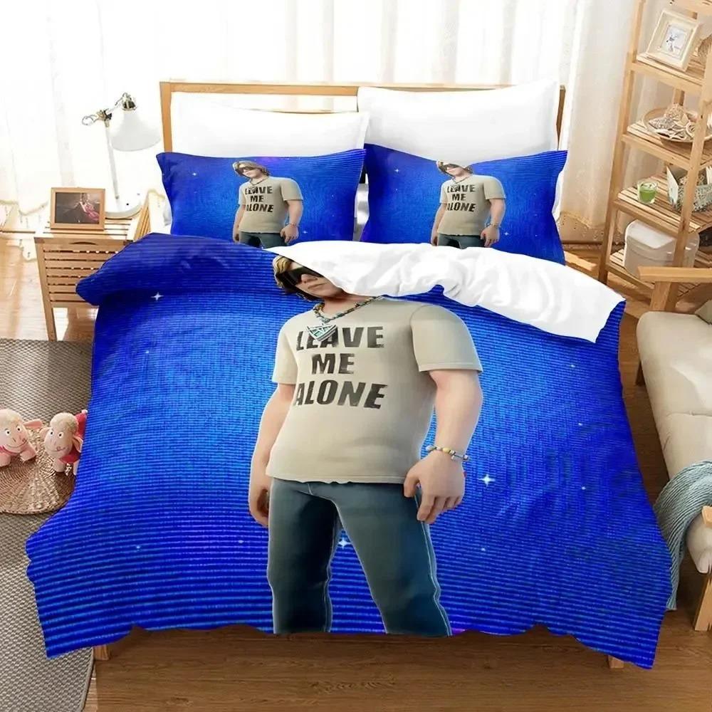 Duvet Cover Pillowcase The Kid LAROI Bedding Set Adult Boy Girl Bedroom Decoration Children Single Double Large Size