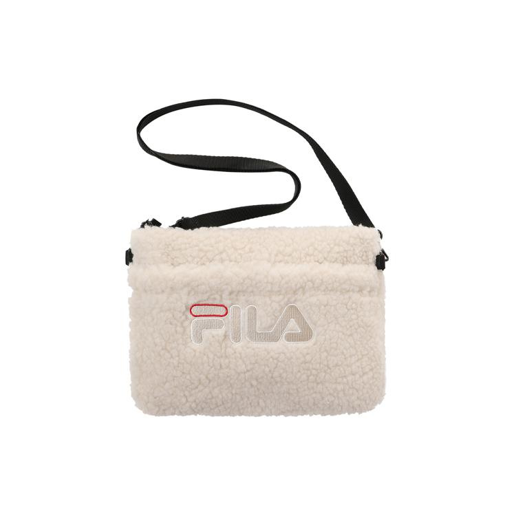 New FILA Polyester Crossbody Bag, Shoulder Bag Regular Unisex Cream FS3BCC6376X-CRM