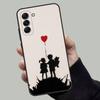 Banksy Graffiti War Phone Case For Samsung Galaxy A13,A21s,A22,A31,A32,A52,A53,A71,A80,Soft Black Shell