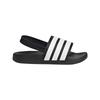 Adidas Adilette Estrap Slide I Black White Baby Sneakers Core-Black Cloud-White JR5328