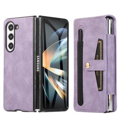 Nárazuvzdorné ochranné pouzdro s klipem na opasek pro Samsung Galaxy Z Fold 5 Fold 5 Fold 3 Fold 4 Fold 3 4 2 Fold 2 5G Peněženka Pouzdro S Pen