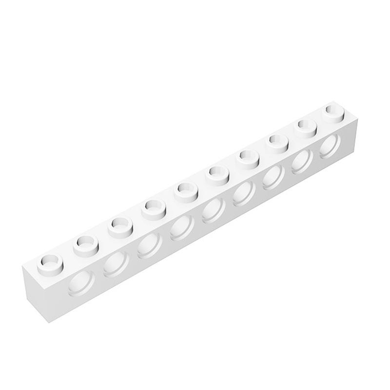Non-Toxic Moc 10Pcs 2730 High-Tech 1X10 With Holes Building Blocks Educational Assemble Bricks Particle Puzzle Toy Children Birthday Gifts