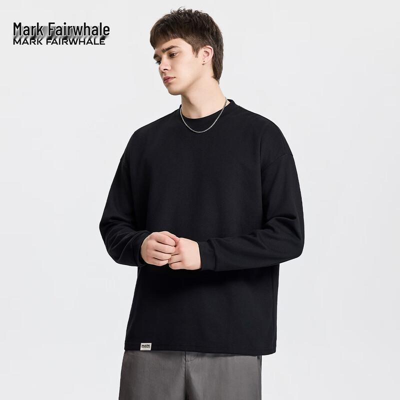 Mark Fairwhale Men's Casual Long-Sleeve T-Shirt