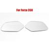 Unique Convex Mirror Increase Rearview Mirrors Side Mirror View Vision Lens Parts Accessories For HONDA Forza 350 Forza350 NSS 3