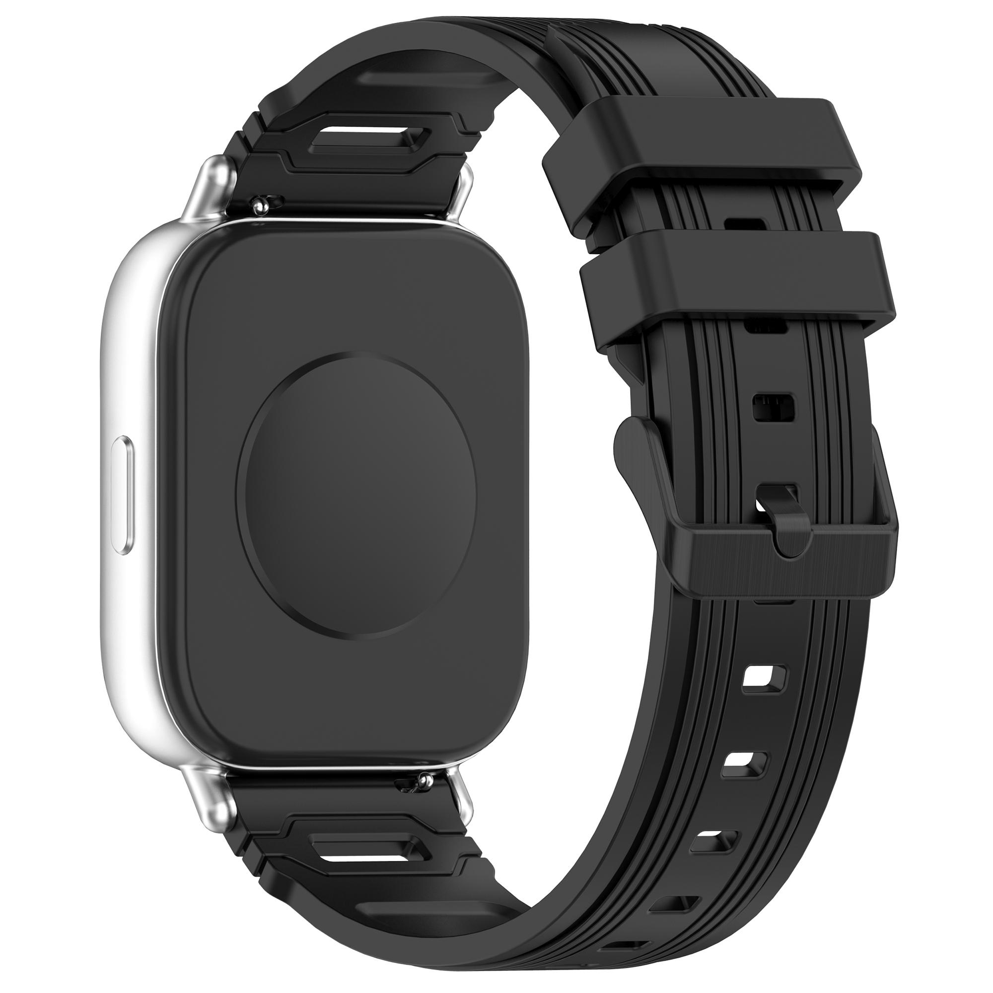 

22mm Universal Silicone Watch Band For Huawei Watch GT 5 Pro 46mm/GT 5 46mm/GT 4 46mm Vertical Stripes Strap A