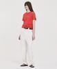NOHANT College Cropped T-Shirt Red