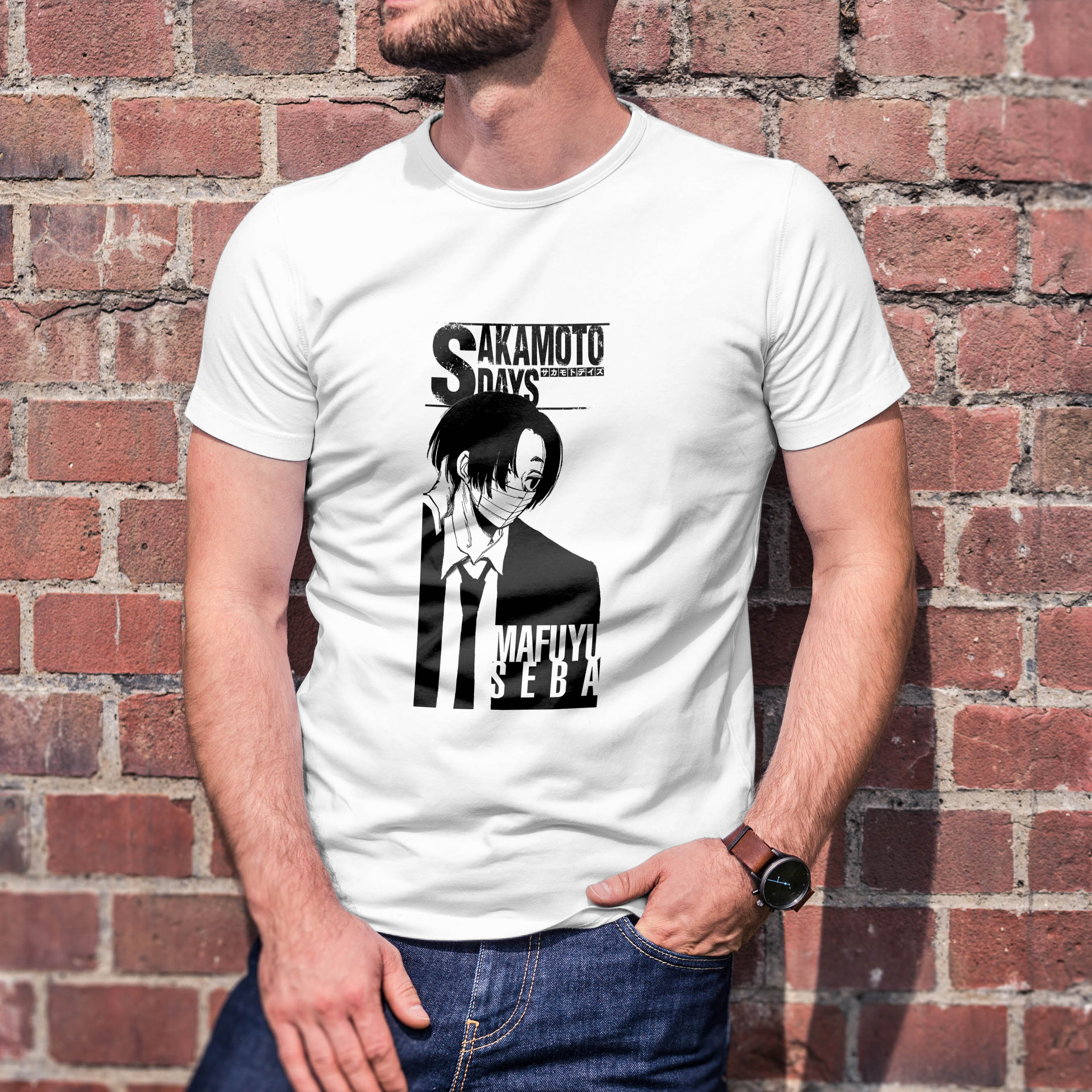

Anime Sakamoto Days T Shirt Mafuyuseba Graphic Men s and Women s 100% Cotton Crewneck Short-sleeved Casual Breathable T-shir... 5XL різнокольоровий