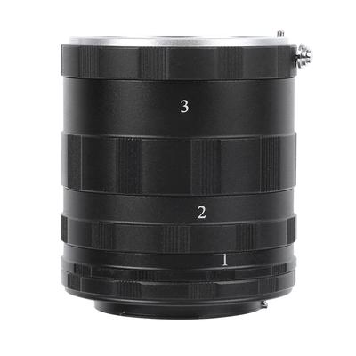 Hliníková slitina Černý Kroužek pro makro objektiv SLR fotoaparátu pro snímání zblízka Prodlužovací adaptér pro Nikon AI